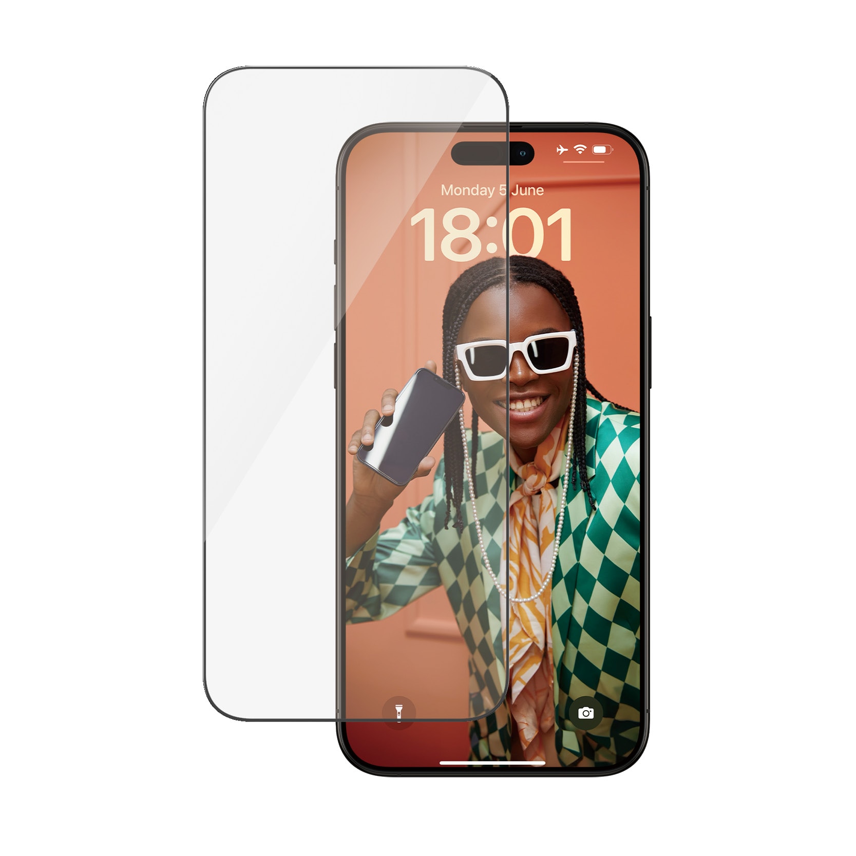 iPhone 16 Screen Protector Ultra Wide Fit
