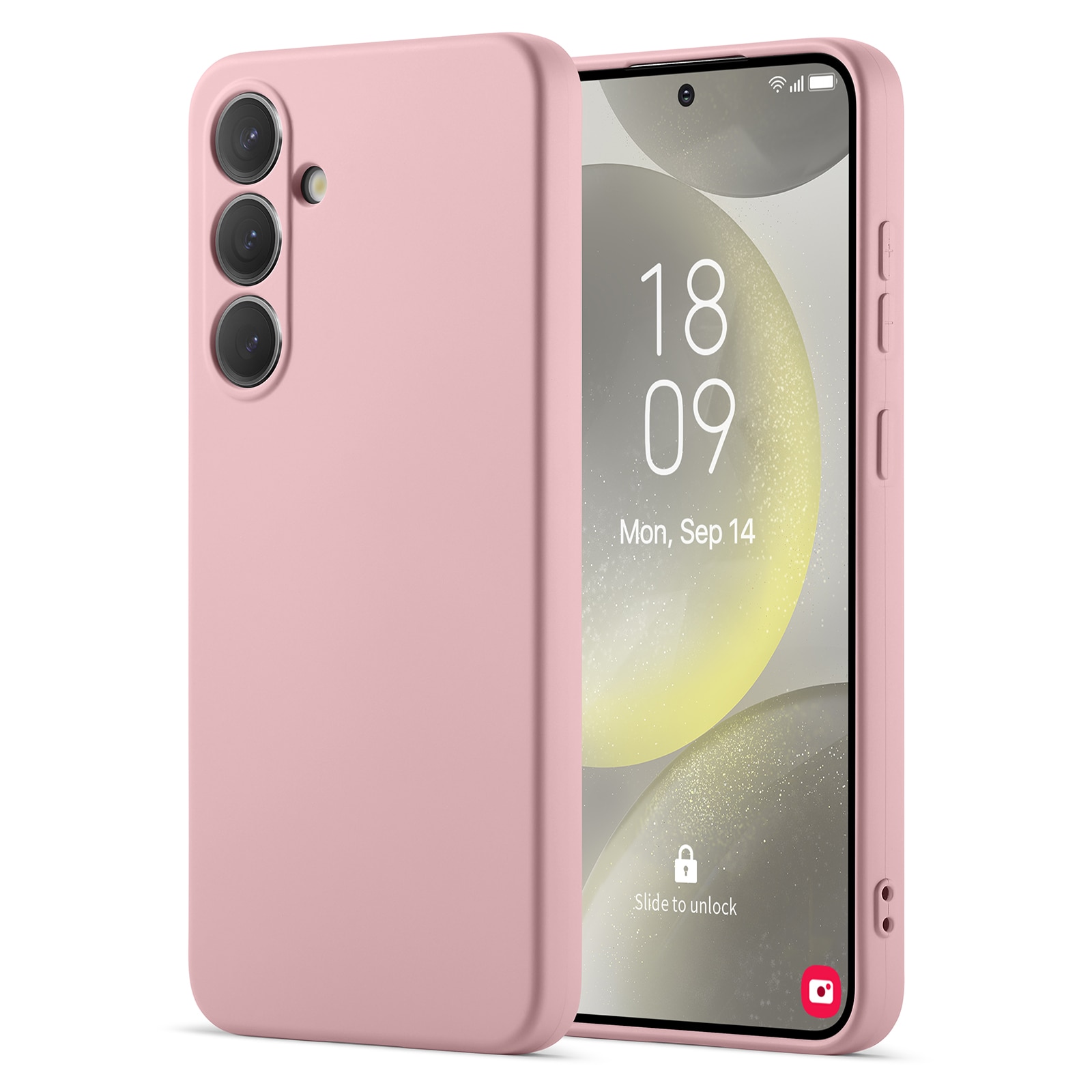 TPU Deksel Samsung Galaxy S24 FE Lys rosa