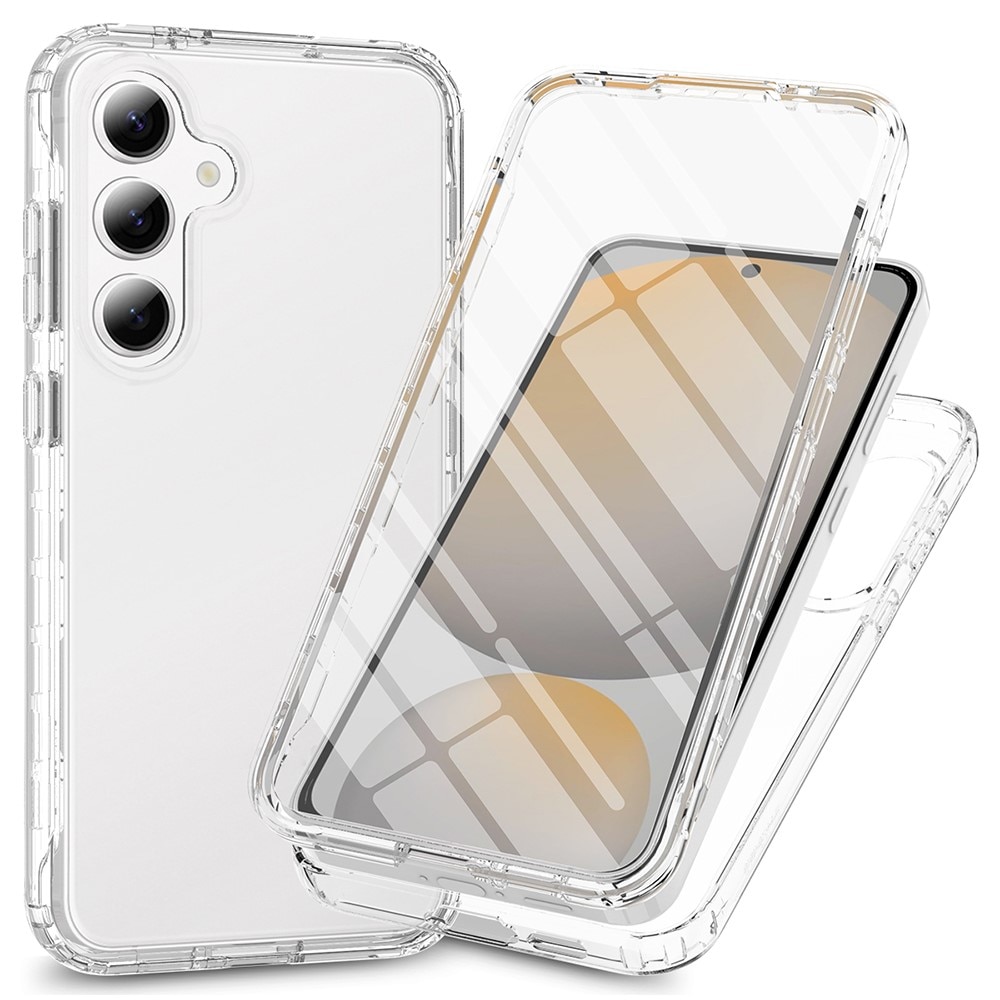 Full Protection Case Samsung Galaxy S25 Edge Gjennomsiktig