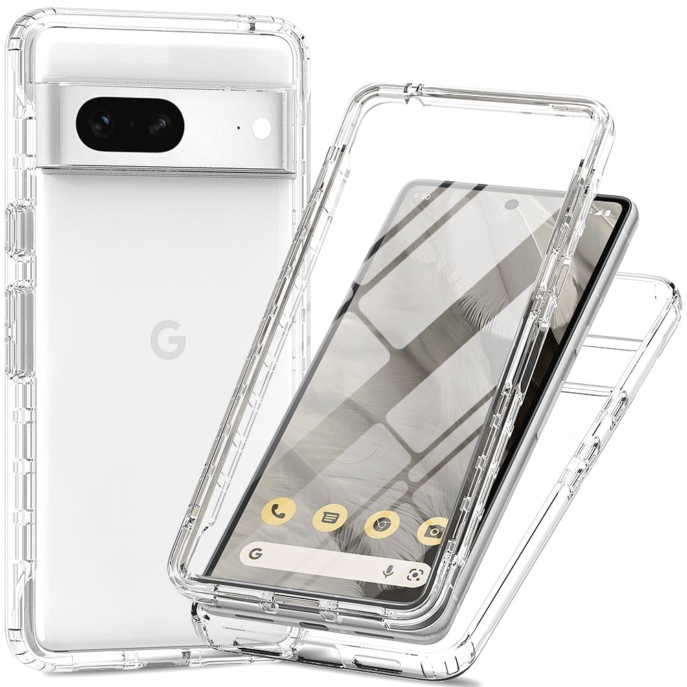 Full Protection Case Google Pixel 7 Gjennomsiktig