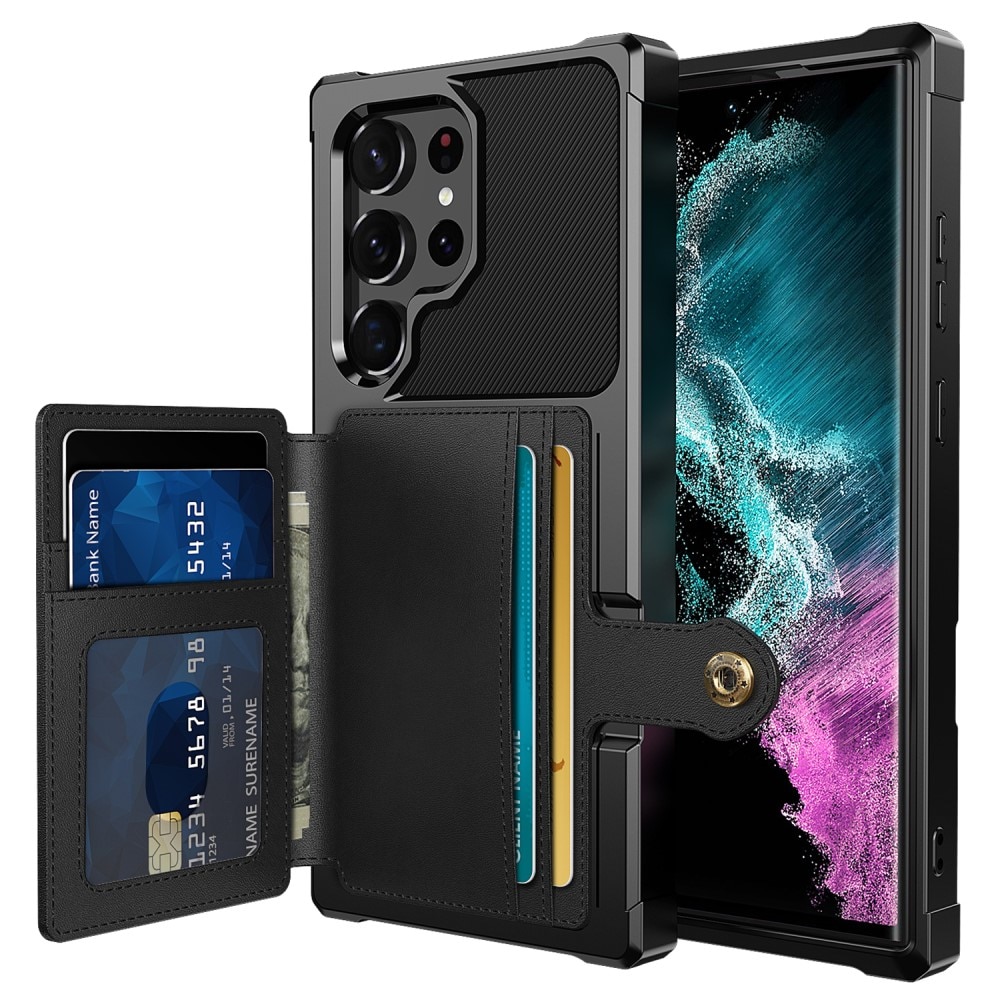 Tough Multi-slot Deksel Samsung Galaxy S23 Ultra Svart