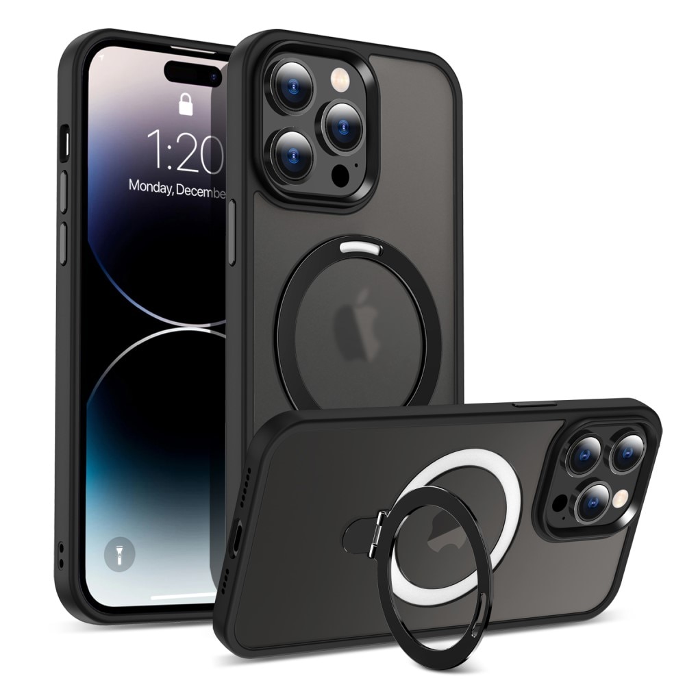 Hybriddeksel MagSafe Ring iPhone 14 Pro Svart