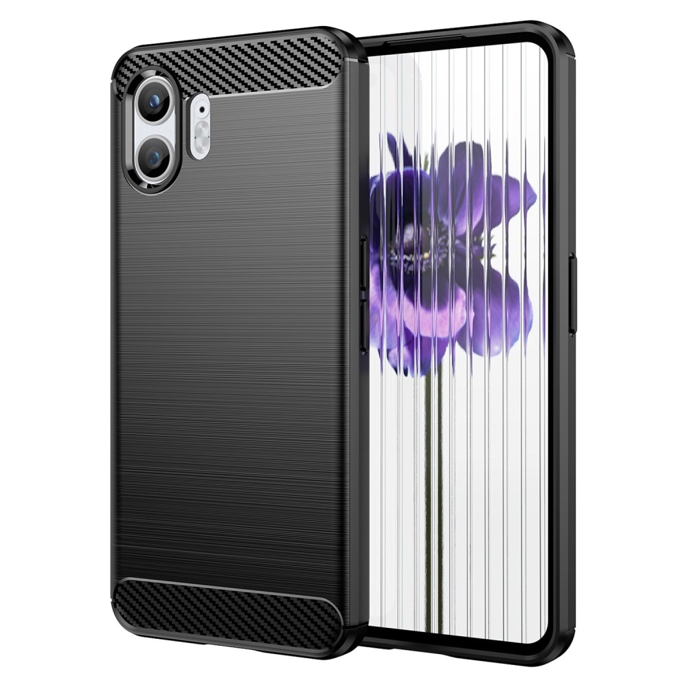 Nothing Phone 2 Deksel TPU Brushed Svart