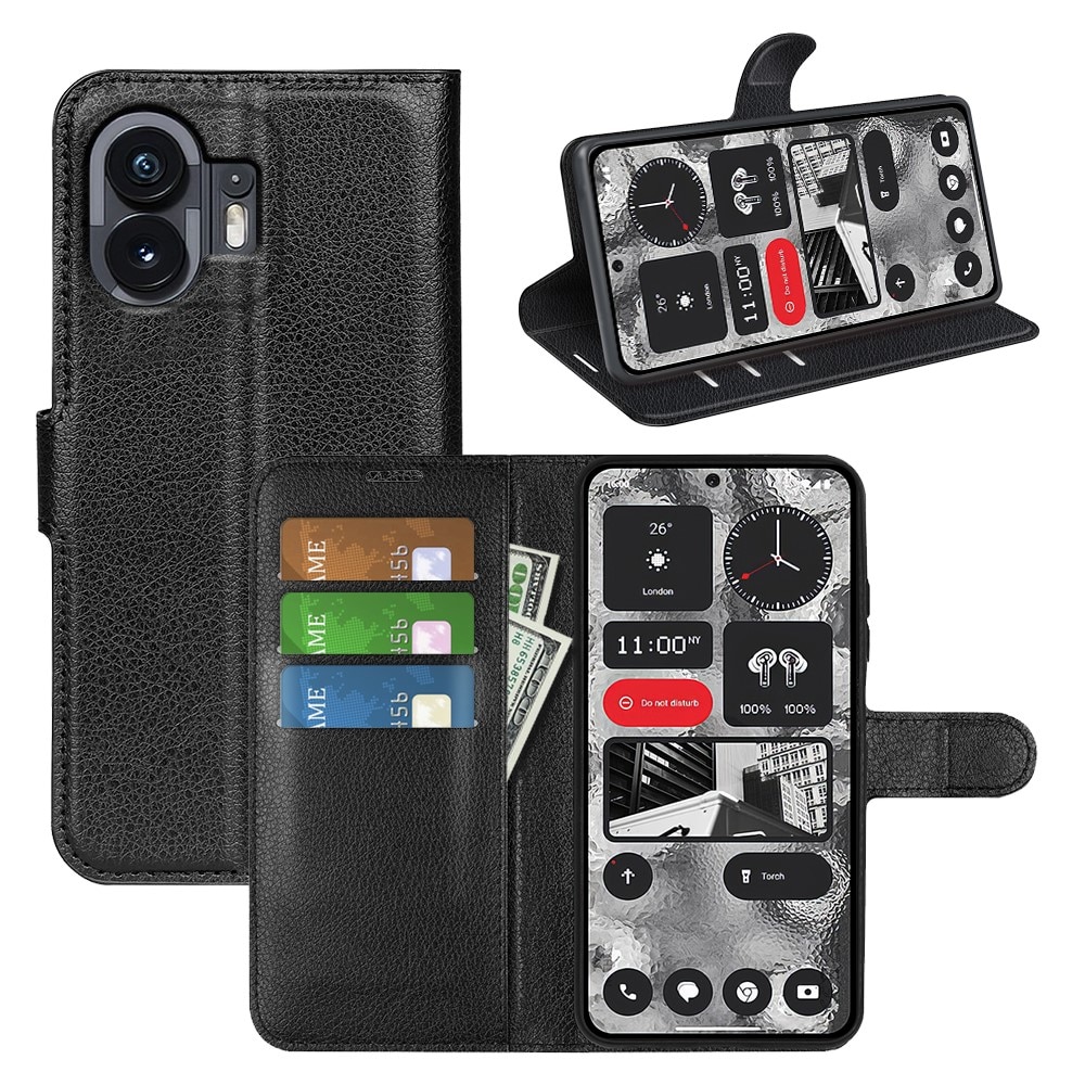 Mobilveske Nothing Phone 2 Svart