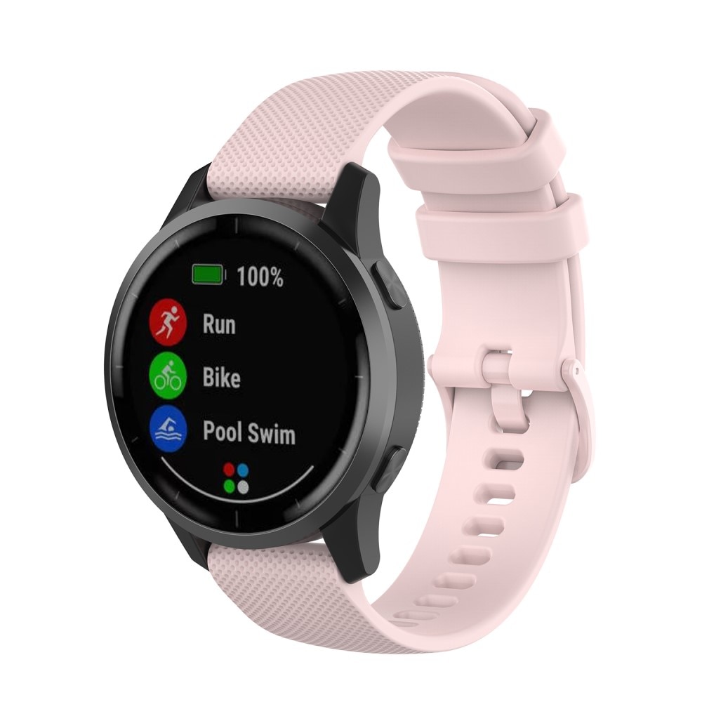 Garmin Vivoactive 4 Reim Silikon Rosa