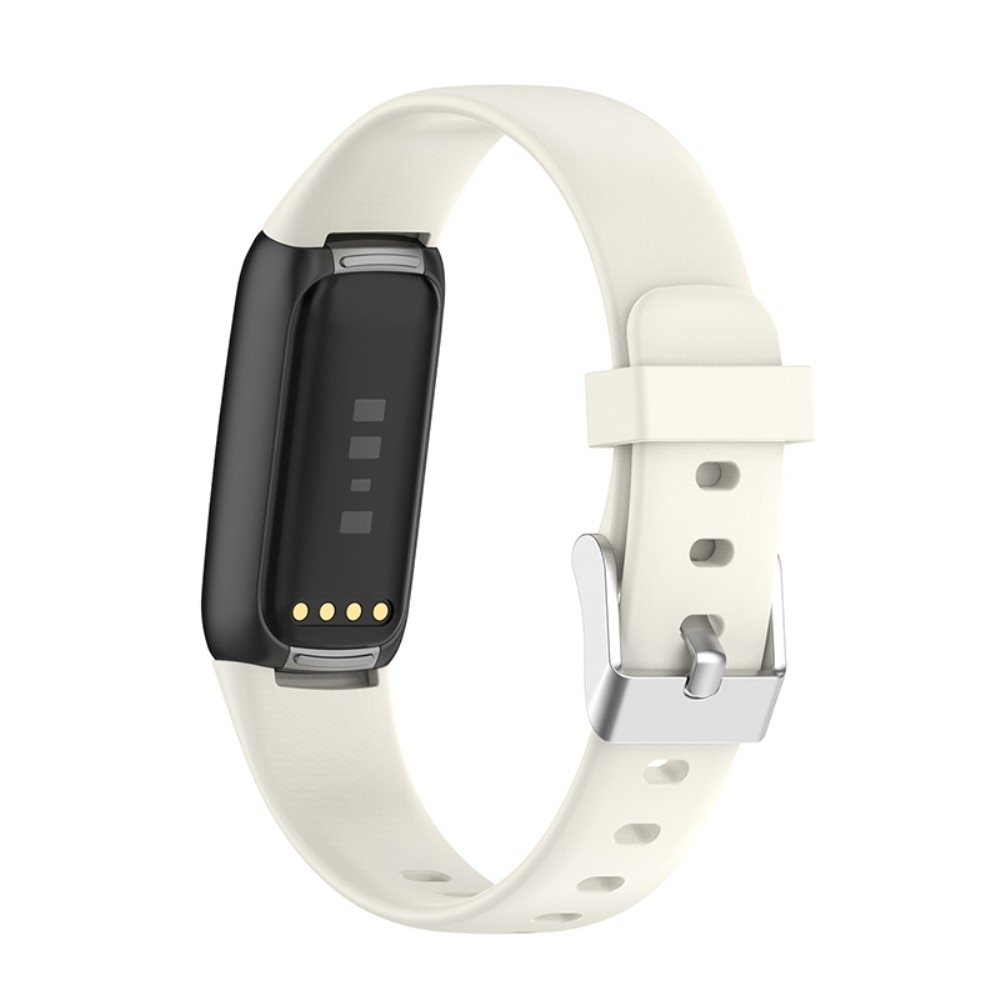 Fitbit Luxe Reim Silikon Hvit