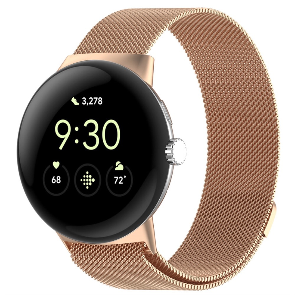 Google Pixel Watch 3 41mm Reim Milanese Loop Rosegull