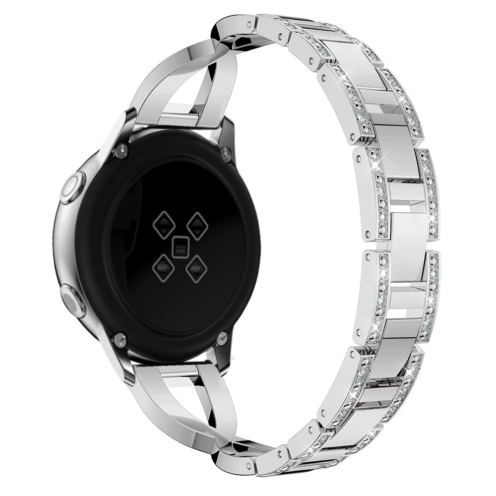 Crystal Bracelet Garmin Vivoactive 5 Sølv