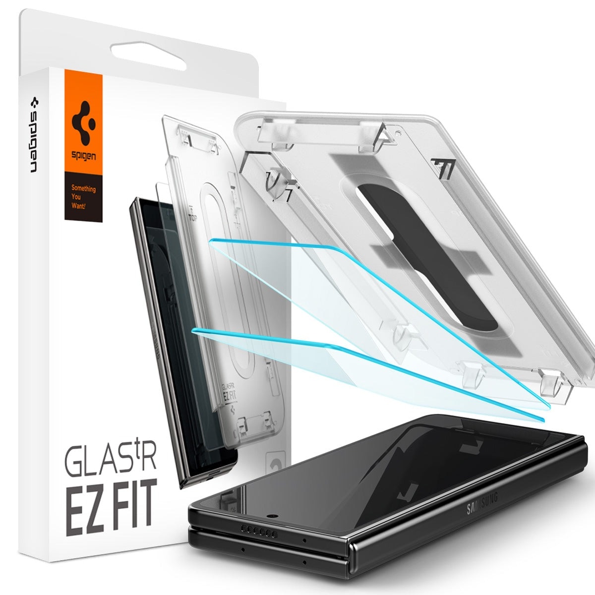Galaxy Z Fold 6 Cover Screen Protector GLAS.tR EZ Fit (2-pack)