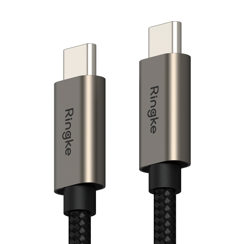 Fast Charging Basic Kabel USB-C -> USB-C 0,5m svart