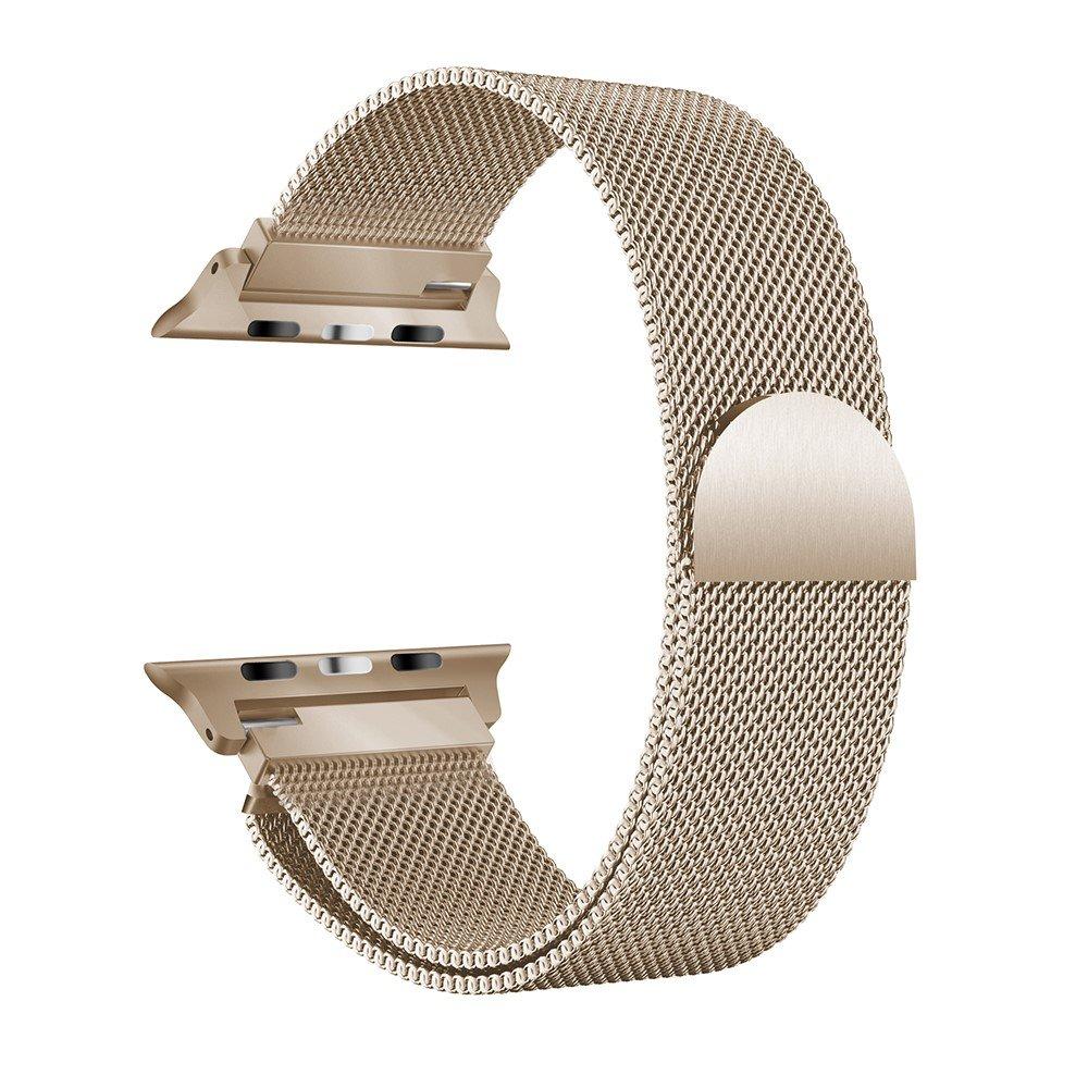Apple Watch Series 8 41mm Reim Milanese Loop Champagnegull