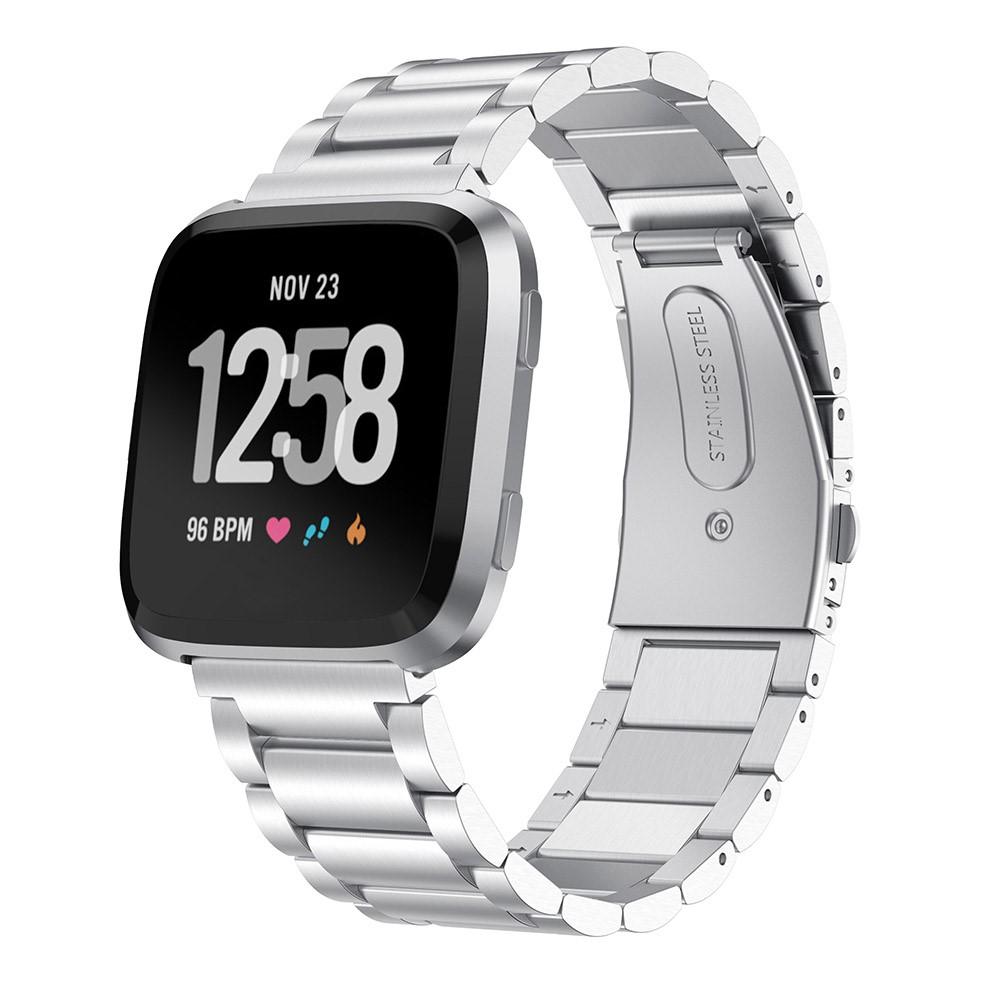 Fitbit Versa/Versa 2 Metal Reim Sølv