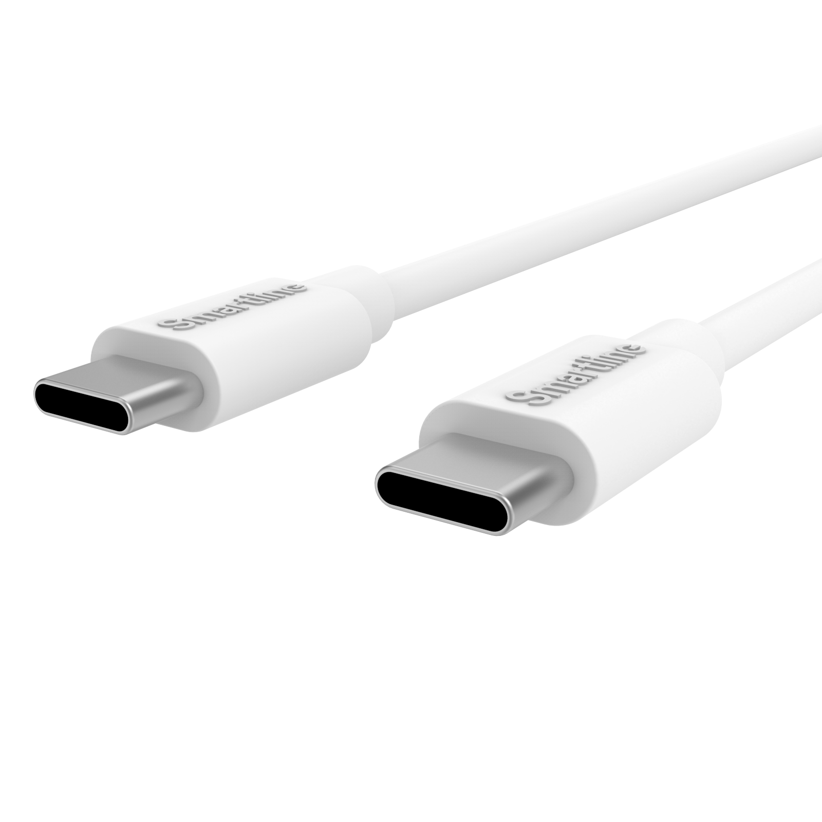 Lang USB-kabel USB-C - USB-C 2m Google Pixel 8 hvit